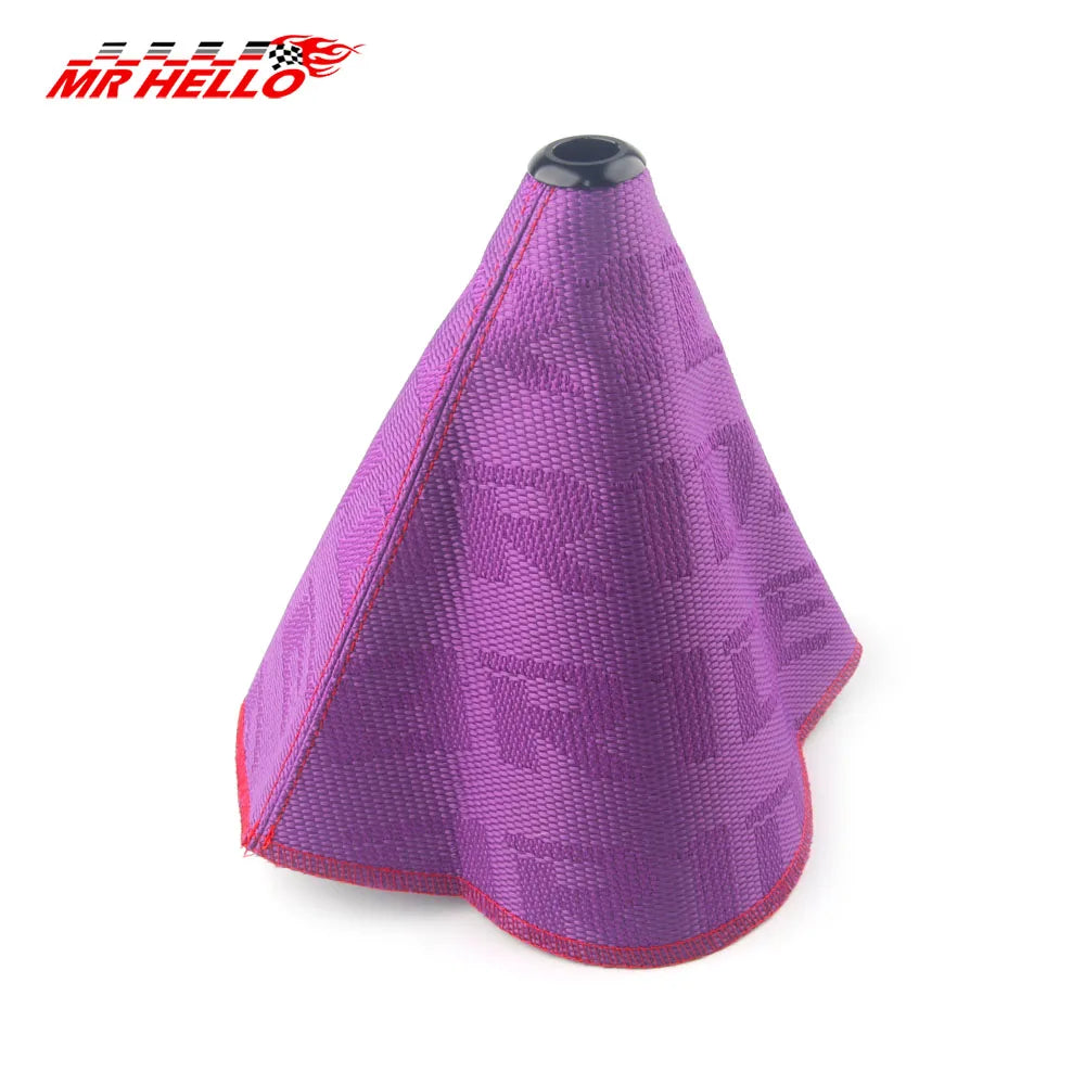 JDM Style Bride Canvas Universal Shift Lever Knob Boot Cover