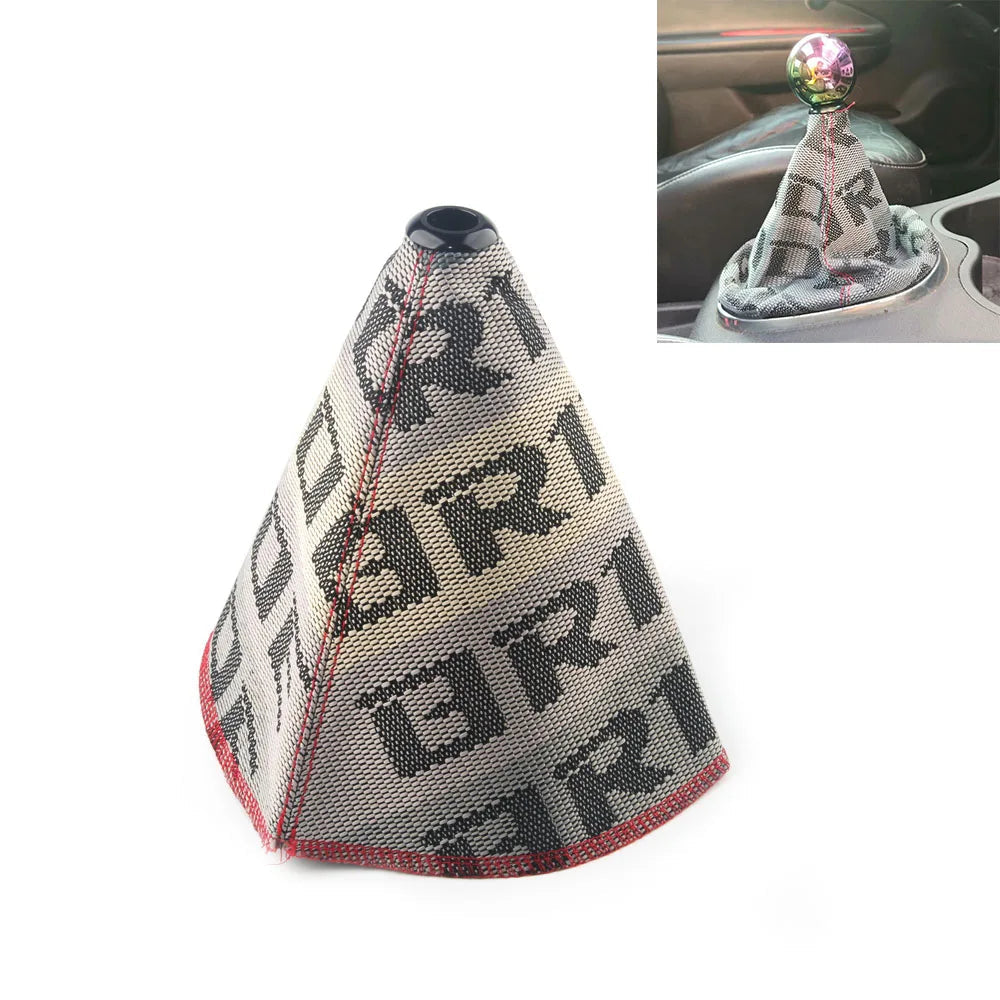 JDM Style Bride Canvas Universal Shift Lever Knob Boot Cover
