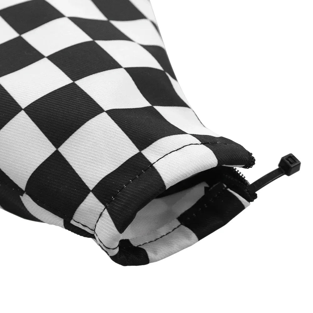 Checkered Car Shift Knob Cover