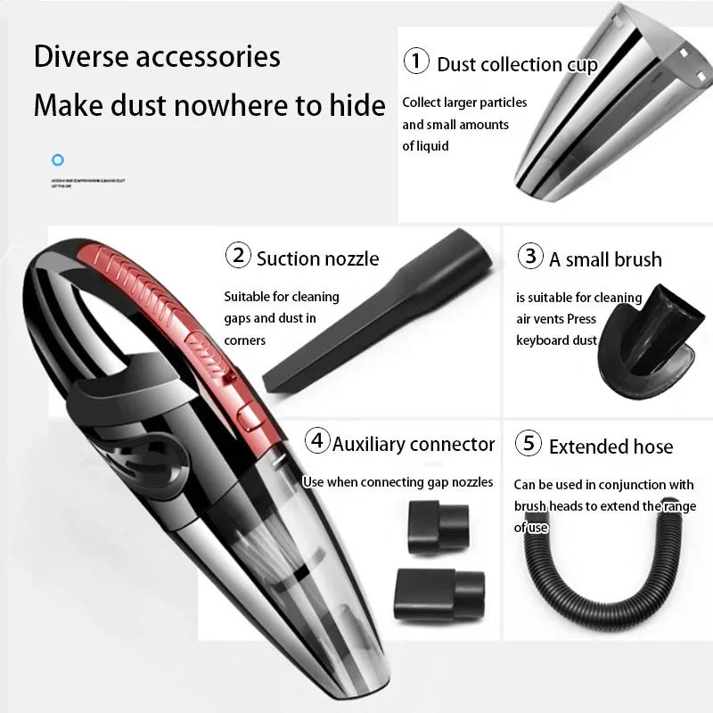 Wireless Car Vacuum Cleaner