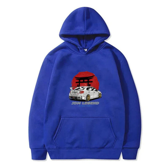 Jdm Subaru Performance Car Hoodie Sportswear