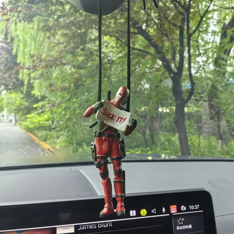 Cartoon Deadpool Car Pendant
