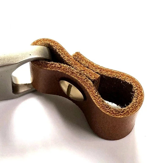 Genuine Cowhide Leather Keychain