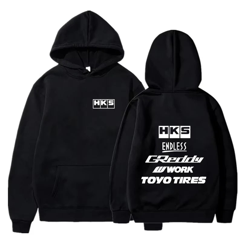 JDM Modified Car HKS ENDLESS Hoody Men and Women