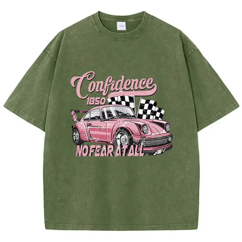 Woman Street Cotton Washed T-Shirts
