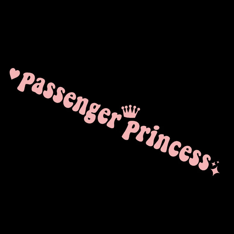 G216 15*2.3CM Passenger Princess Car Stickers