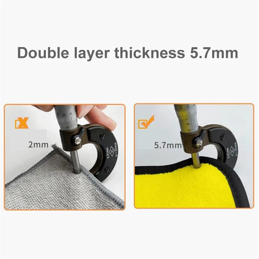1/2/6pcs Microfiber Cleaning Towel