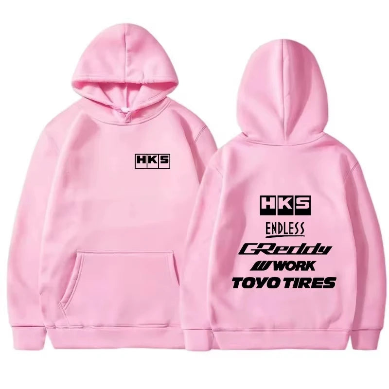 JDM Modified Car HKS ENDLESS Hoody Men and Women