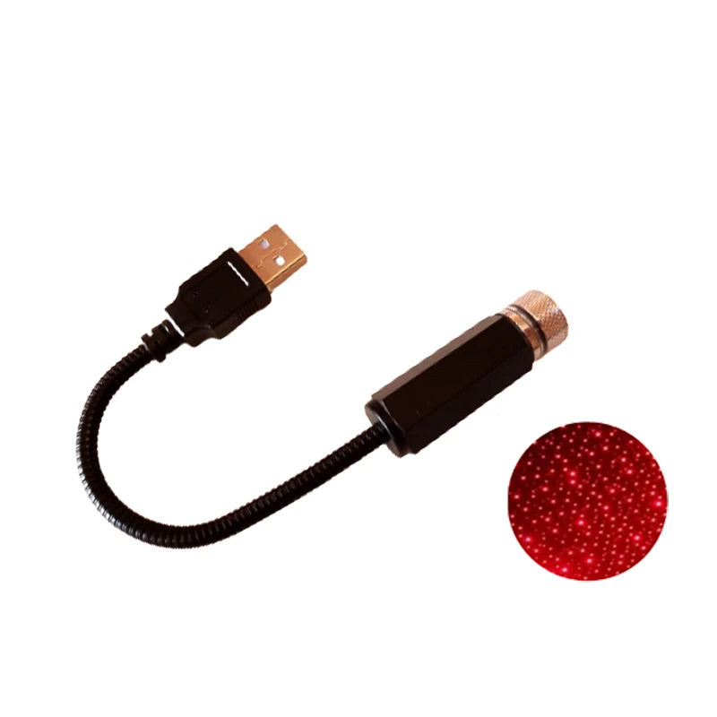 Mini LED Car Roof Star Night Light Projector