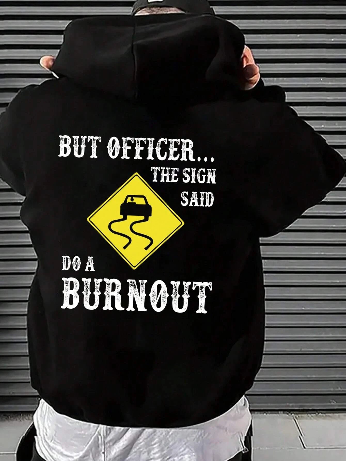 Men's Hoodie "But officer..."