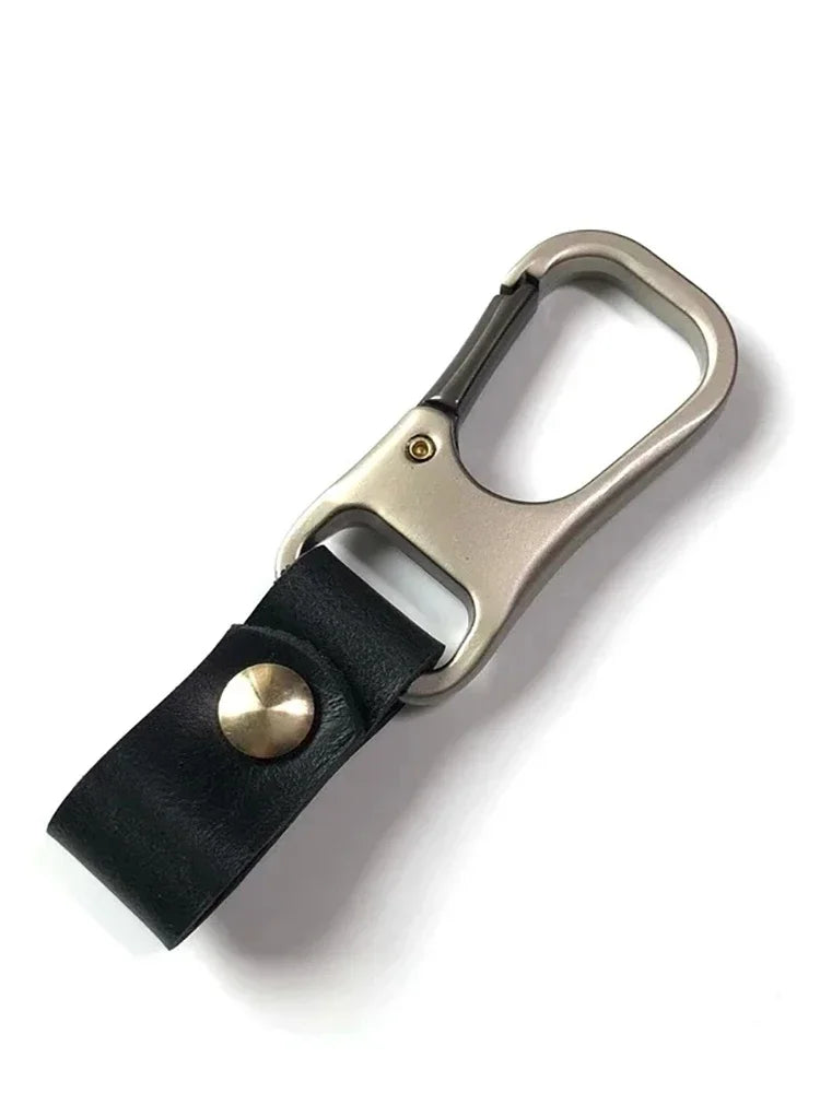 Genuine Cowhide Leather Keychain