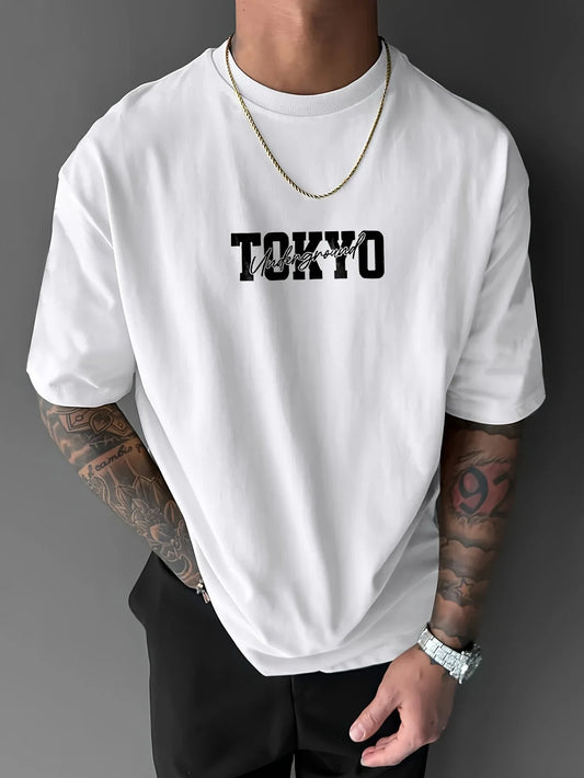 Men's short-sleeved t-shirt TOKYO design