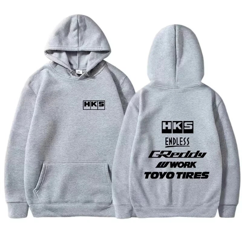 JDM Modified Car HKS ENDLESS Hoody Men and Women