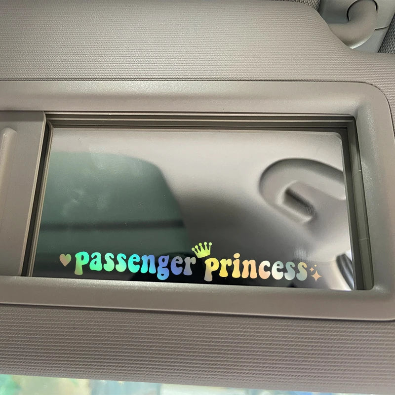 G216 15*2.3CM Passenger Princess Car Stickers
