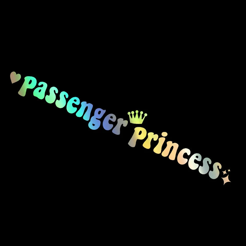 G216 15*2.3CM Passenger Princess Car Stickers