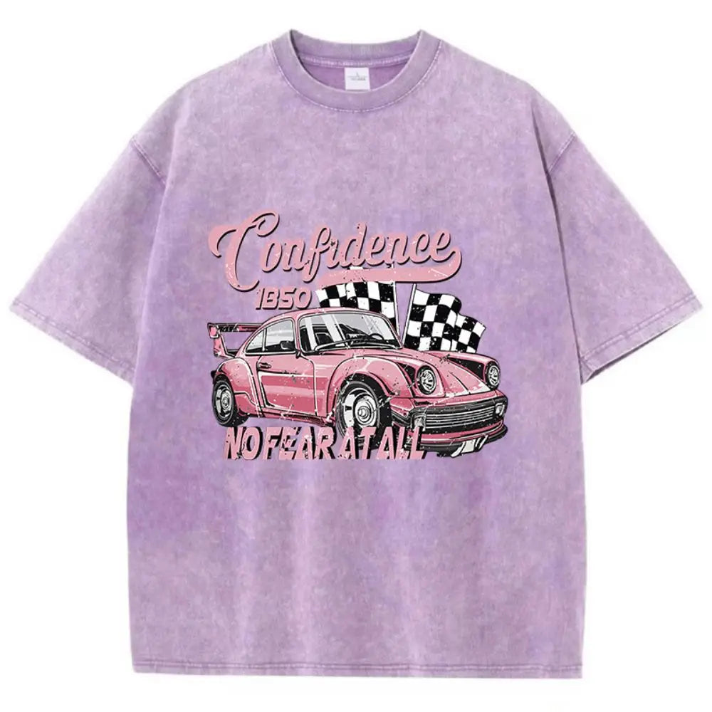 Woman Street Cotton Washed T-Shirts