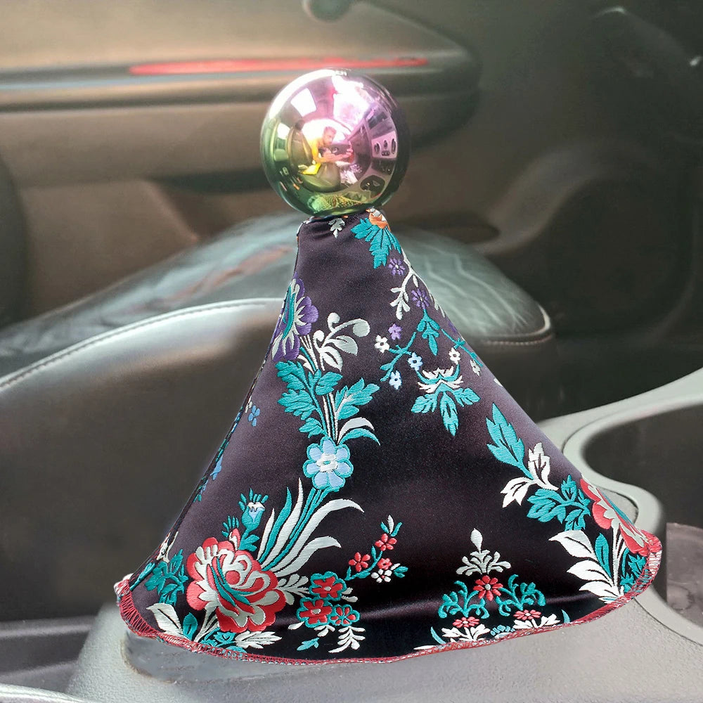 Universal Car Pattern Style Shift Lever Knob Boot Cover