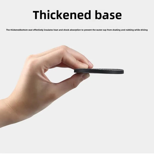 2Pcs Diamond Car Coaster