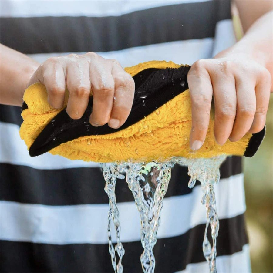 1/2/6pcs Microfiber Cleaning Towel