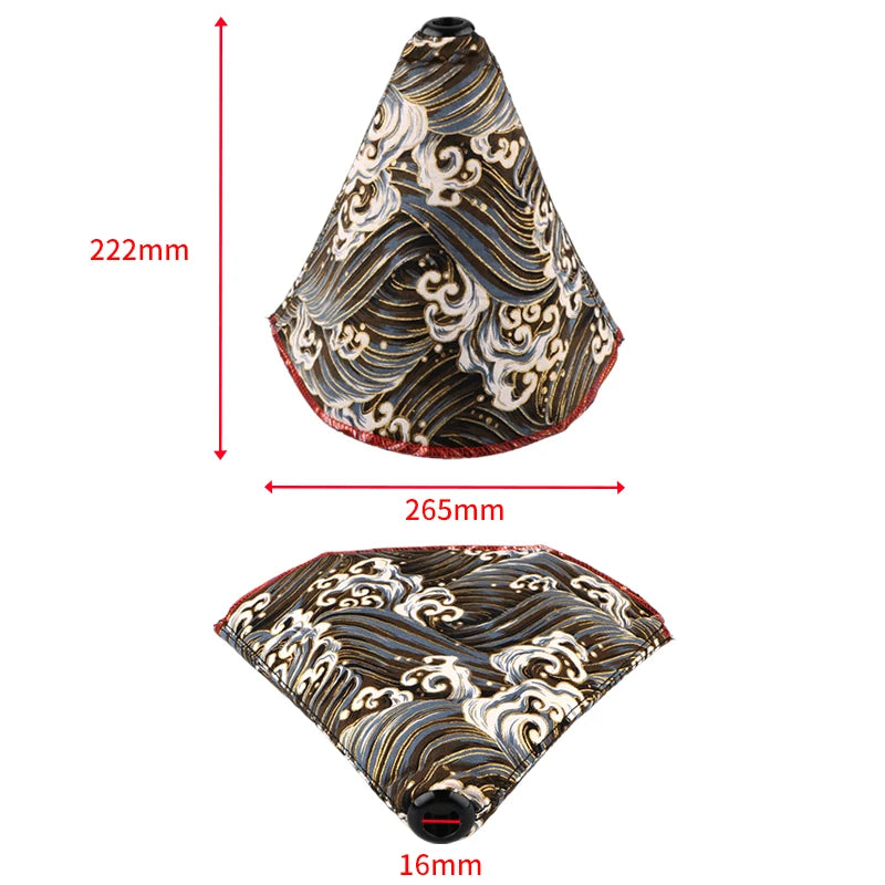 JDM Samurai Style Canvas Universal Shift Lever Knob Boot