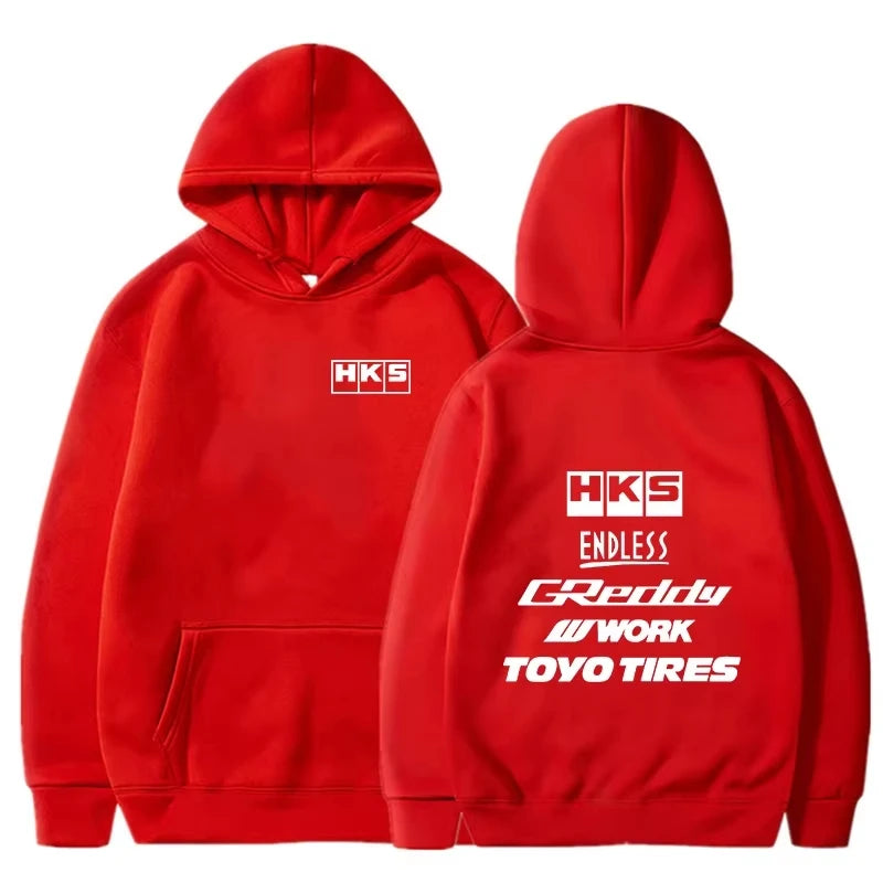 JDM Modified Car HKS ENDLESS Hoody Men and Women