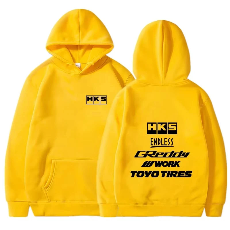 JDM Modified Car HKS ENDLESS Hoody Men and Women