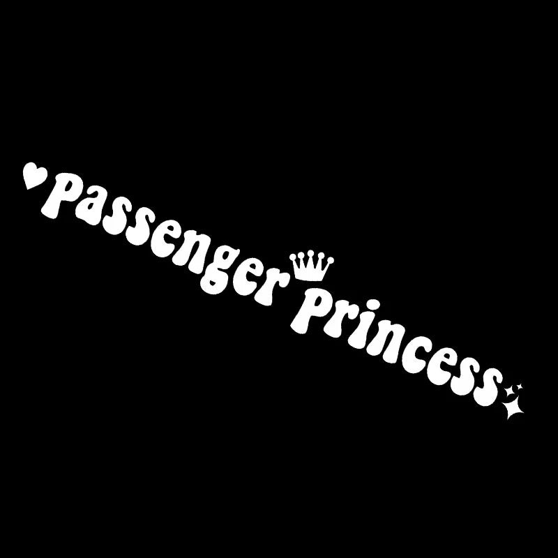 G216 15*2.3CM Passenger Princess Car Stickers