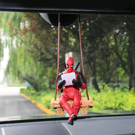 Cartoon Deadpool Car Pendant