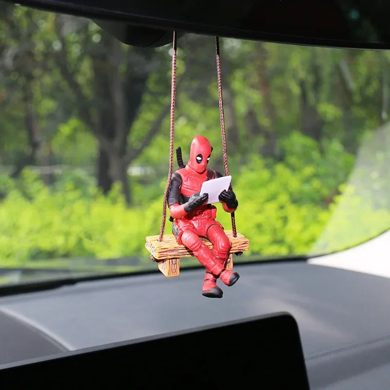 Cartoon Deadpool Car Pendant