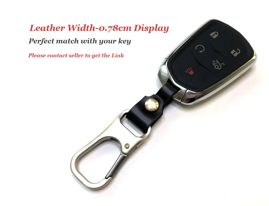 Genuine Cowhide Leather Keychain