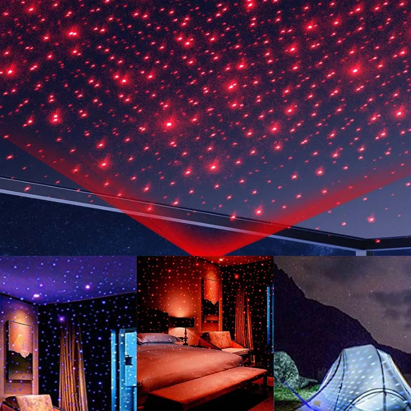 Mini LED Car Roof Star Night Light Projector