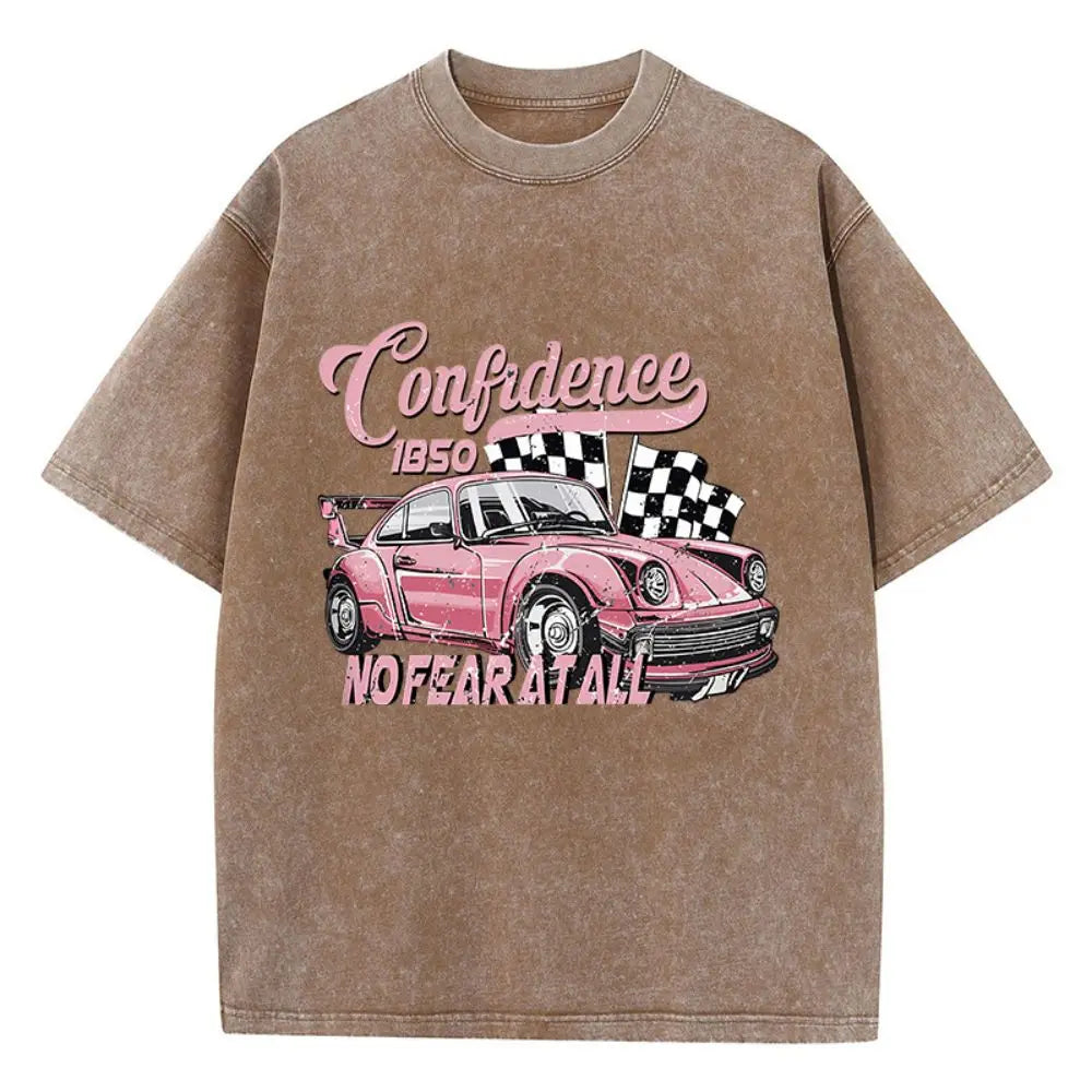 Woman Street Cotton Washed T-Shirts
