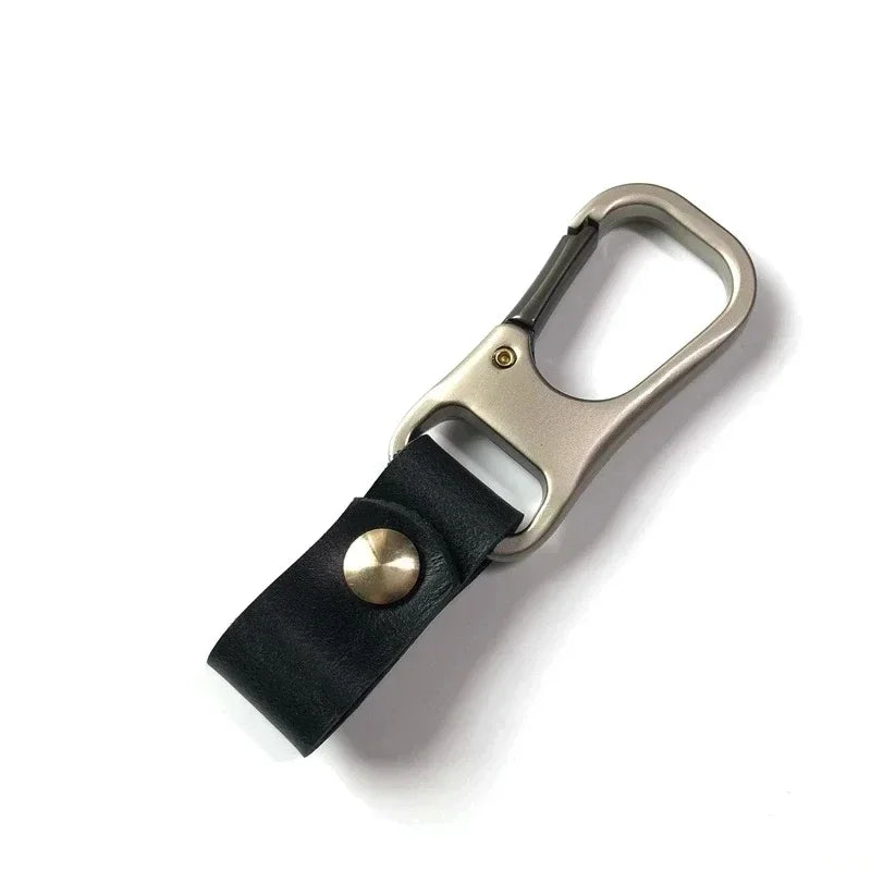 Genuine Cowhide Leather Keychain