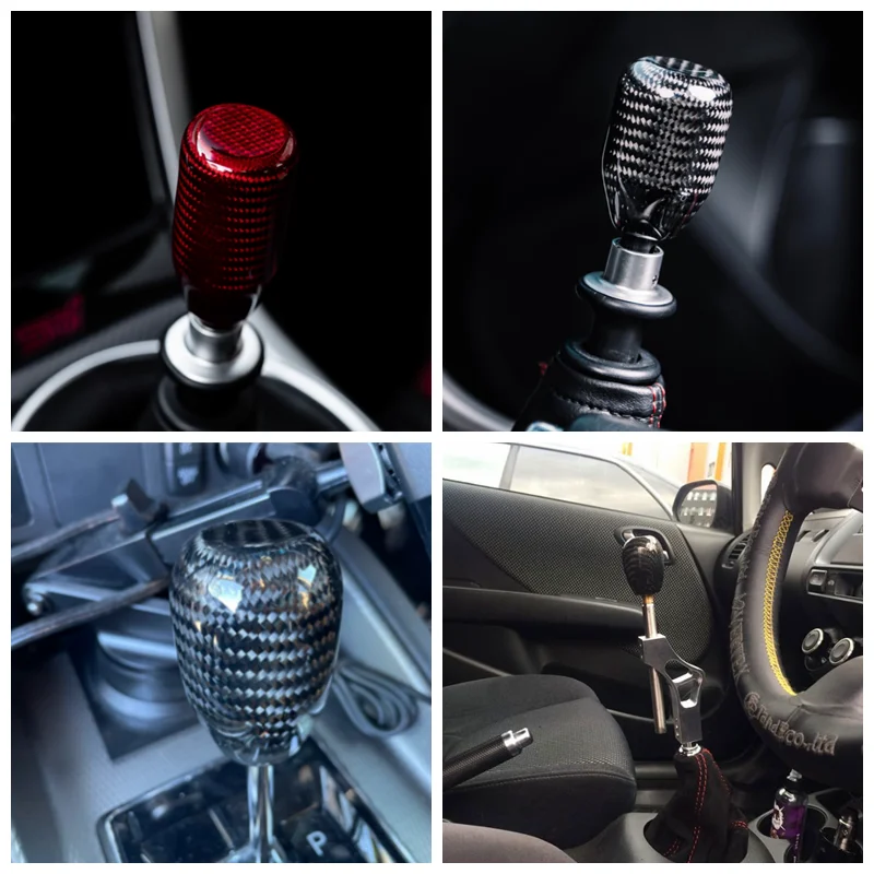 Carbon Fiber Gear Shift Knob Manual Transmission