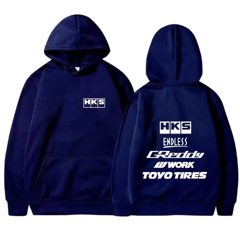 JDM Modified Car HKS ENDLESS Hoody Men and Women
