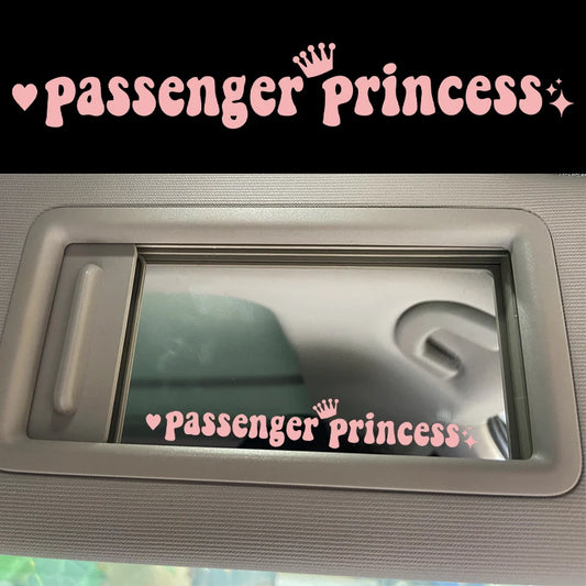 G216 15*2.3CM Passenger Princess Car Stickers