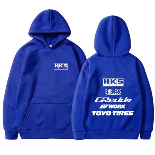 JDM Modified Car HKS ENDLESS Hoody Men and Women