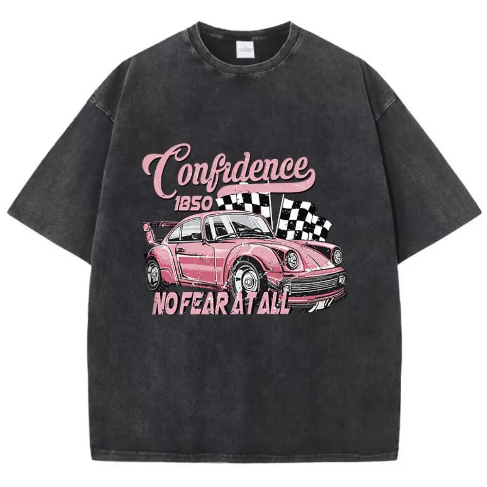 Woman Street Cotton Washed T-Shirts