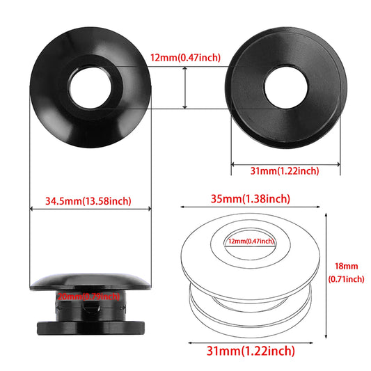 Aluminum Car Gear Knob Limiter