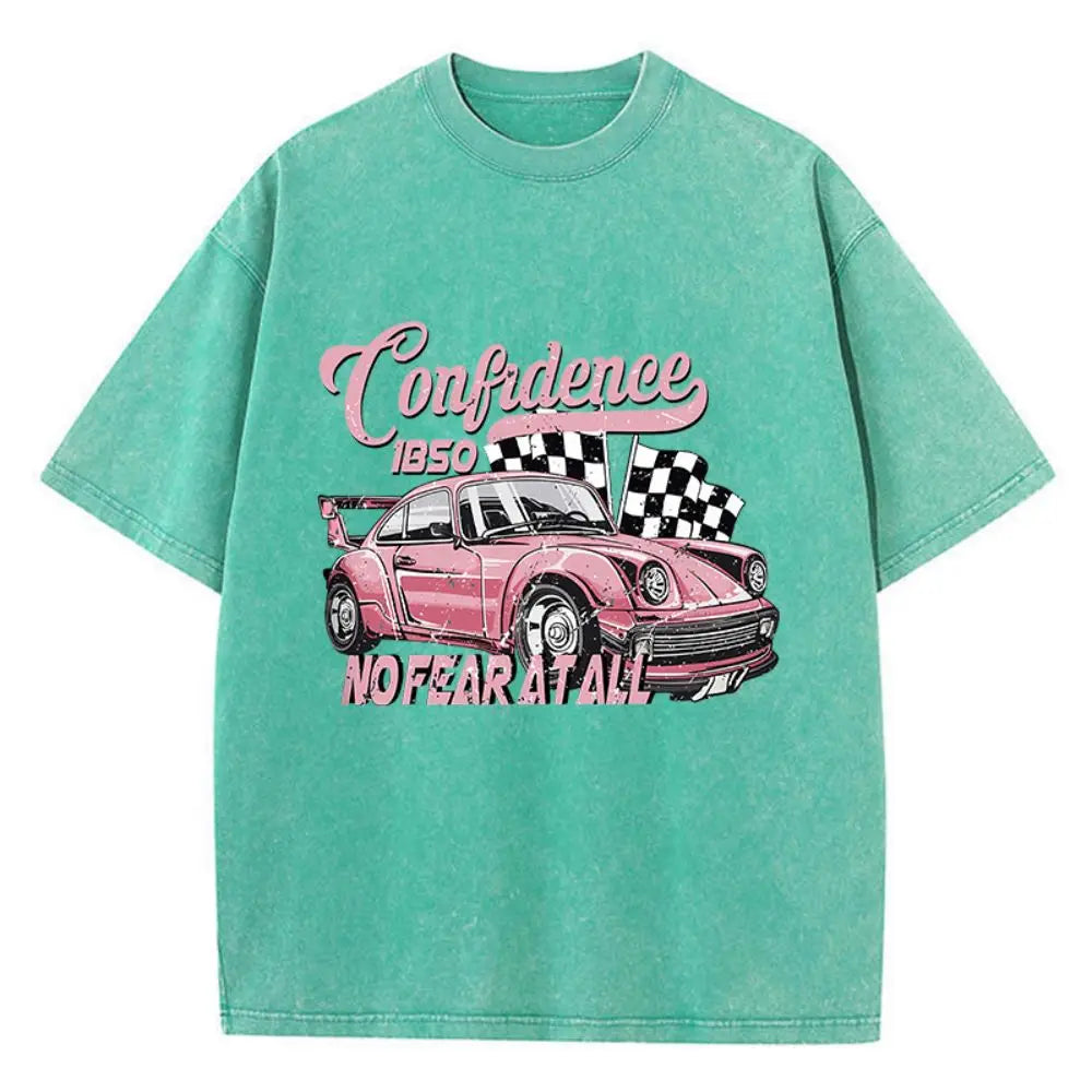 Woman Street Cotton Washed T-Shirts
