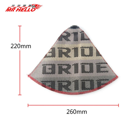 JDM Style Bride Canvas Universal Shift Lever Knob Boot Cover