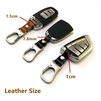Genuine Cowhide Leather Keychain