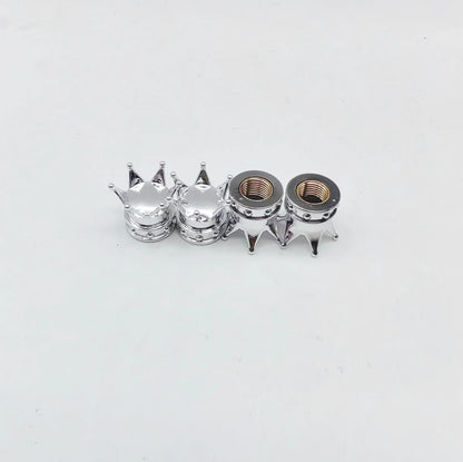 4pcs Aluminum Or Plastic Car Motorcycle Bike Truck Wheel Tire Valve Dustproof Valve-cap