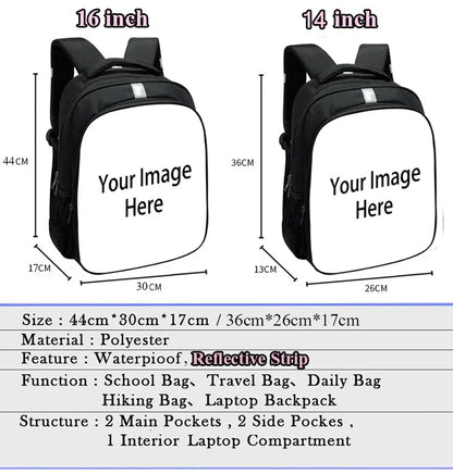 Japan JDM Racing Car Print Backpack