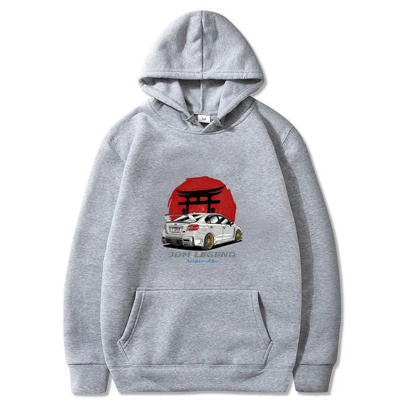 Jdm Subaru Performance Car Hoodie Sportswear