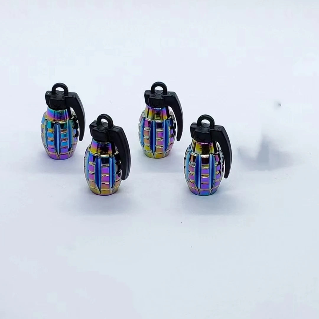 4pcs Aluminum Or Plastic Car Motorcycle Bike Truck Wheel Tire Valve Dustproof Valve-cap