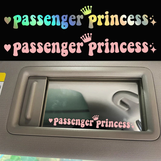 G216 15*2.3CM Passenger Princess Car Stickers