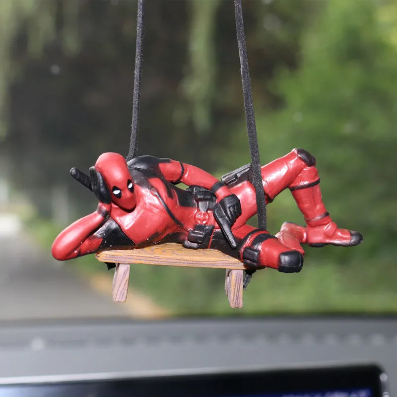Cartoon Deadpool Car Pendant