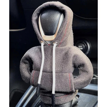Fashion Hoodie Car Cute Cartoon Gear Shift Knob Cover