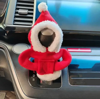 Fashion Hoodie Car Cute Cartoon Gear Shift Knob Cover
